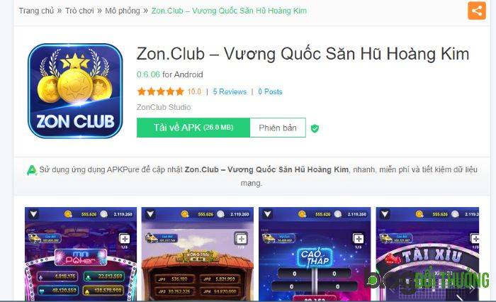 Tải APK Zon Club cho Android
