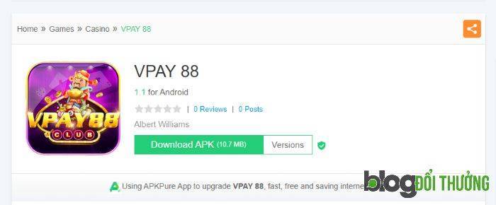 Tải Vpay88 cho Android