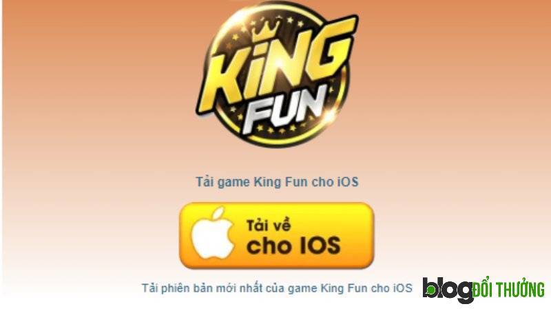 Các bước tải game King Fun cho IOS
