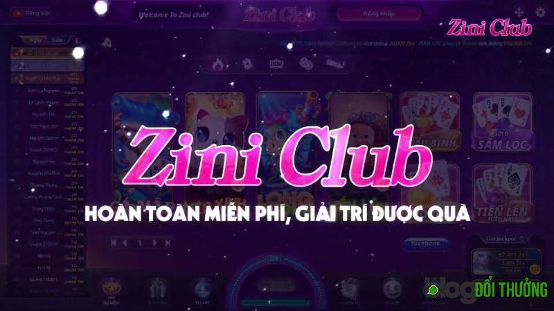 Zini Club cổng game được đông đảo anh em quan tâm