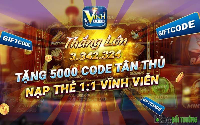giftcode Vinh Club