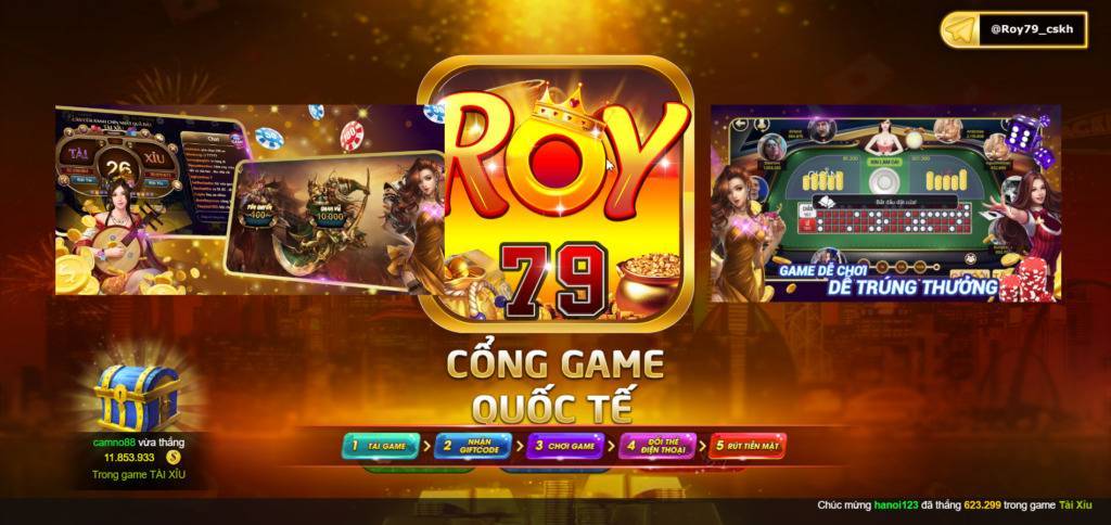 Tìm hiểu những ưu điểm nổi trội của cổng game Roy79
